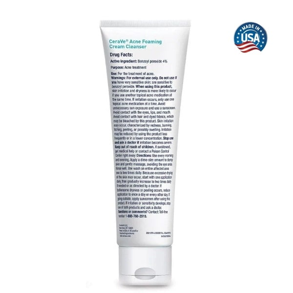 Acne Foaming Cream Cleanser